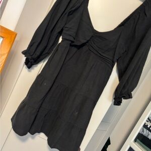 Black Babydoll Dress- NWOT